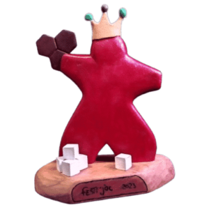 Trophée meeple du tournois Akropolis - Festi'Joc 2023